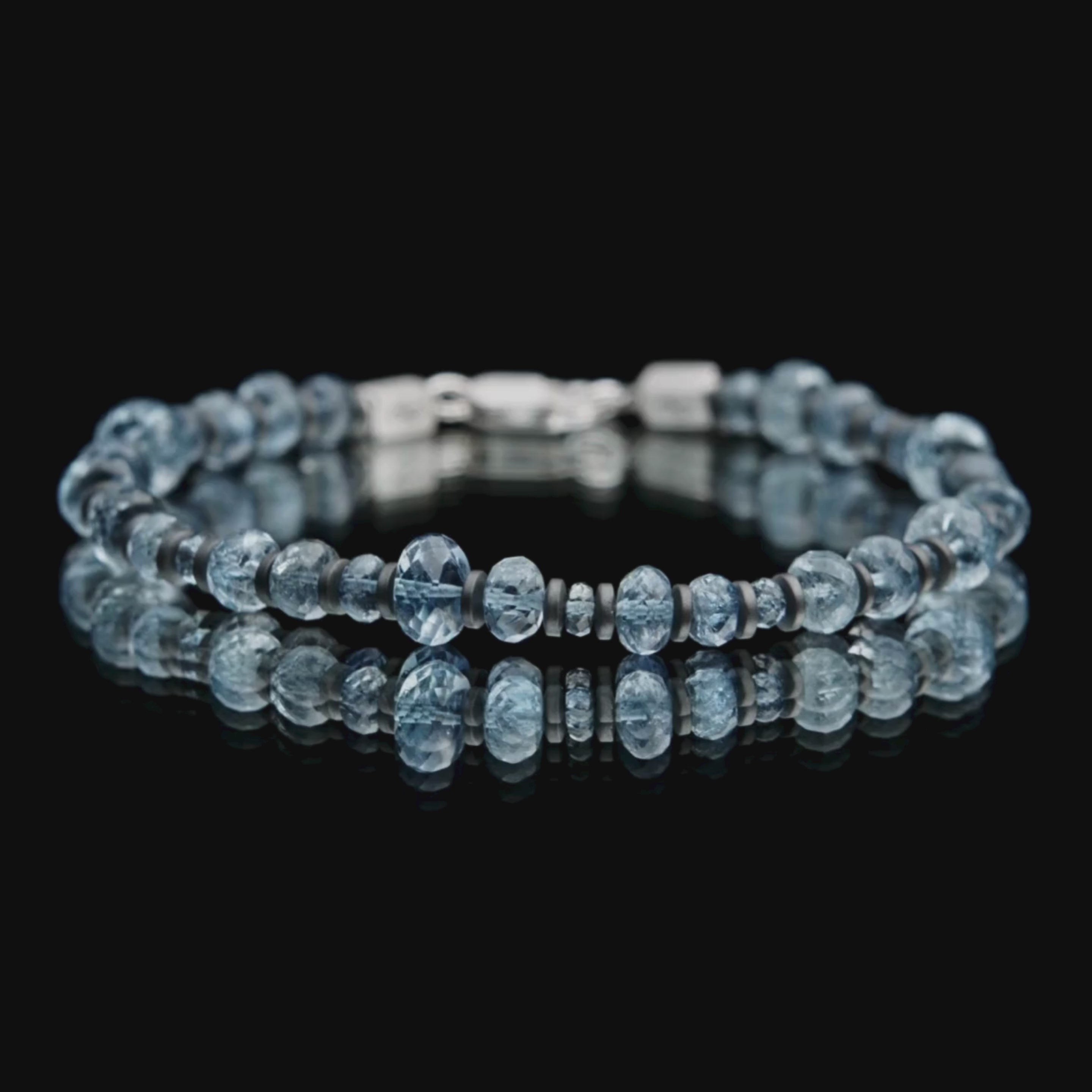 Gold And Aquamarine Tennis Bracelet Available For Immediate Sale At  Sotheby's
